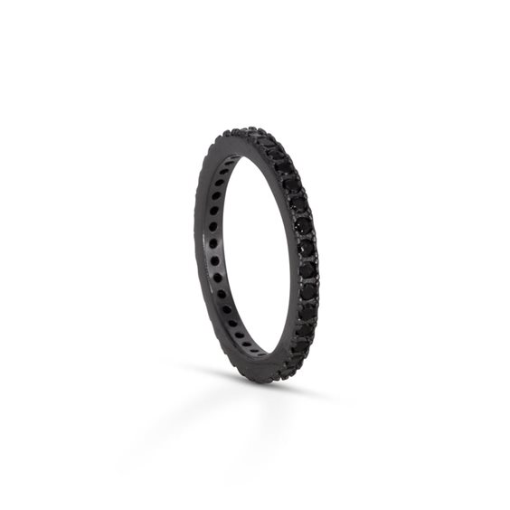 Anello Dilvdò Eternity in Argento Zircone ANLVNN-14 - ANLVNN-14